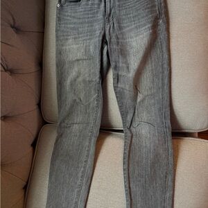 Madewell Charcoal Skinny Jeans